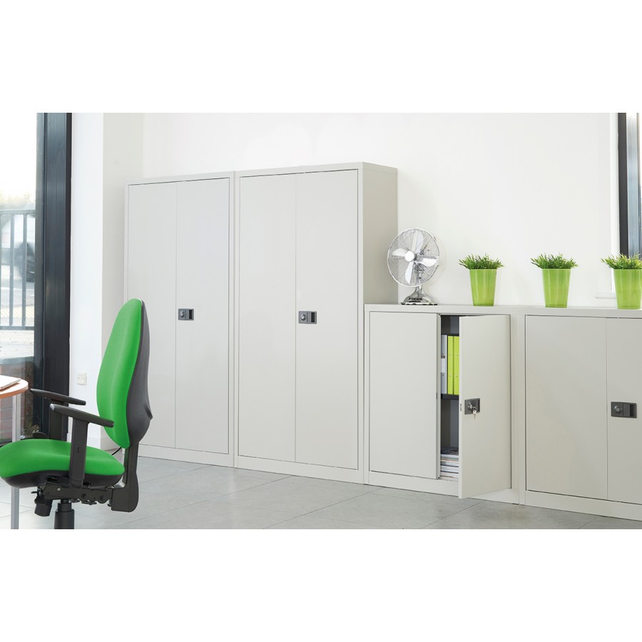 Bisley Contract Steel Cupboard with Shelves